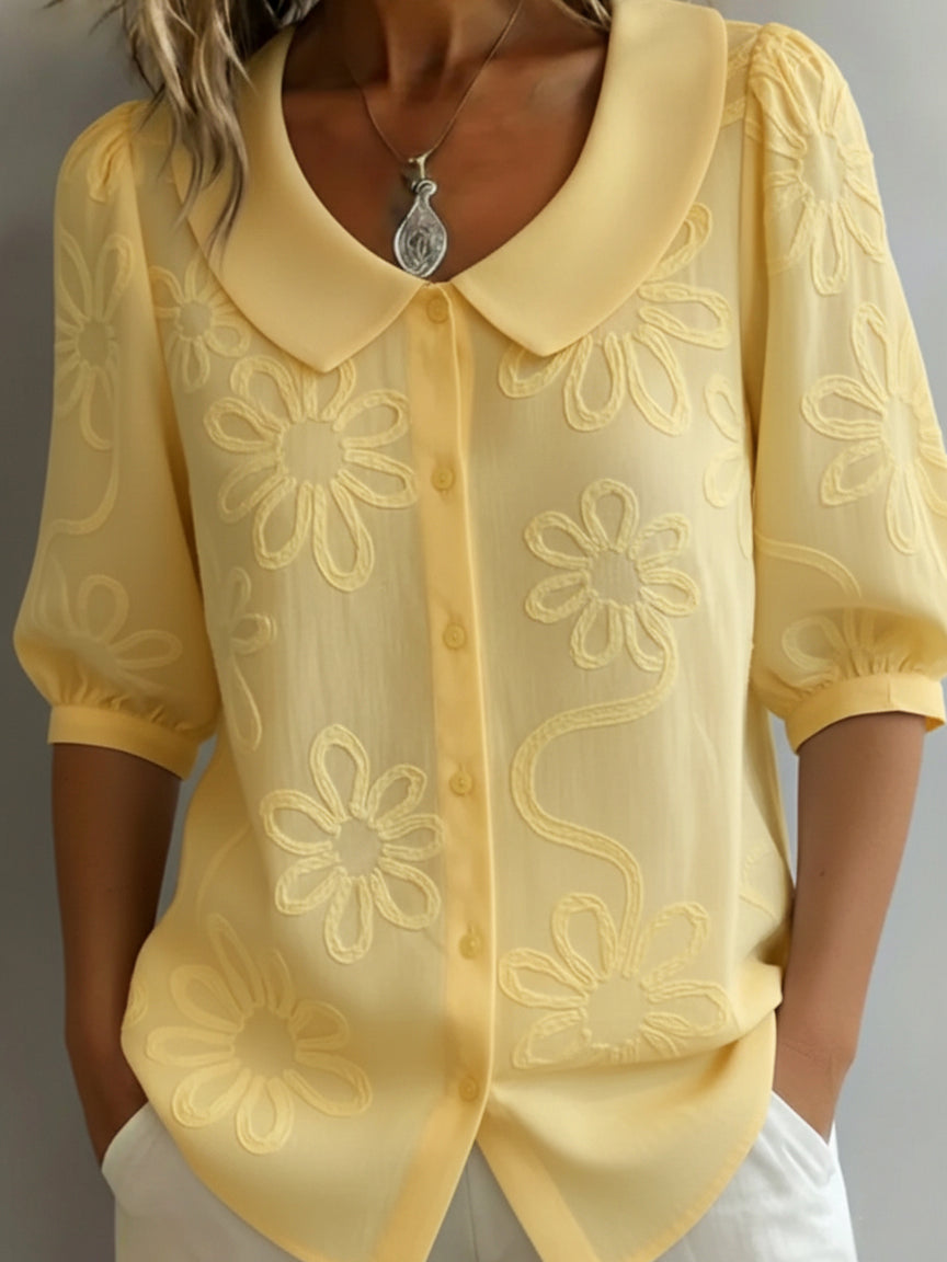 Perina - Soft-Touch Floral Blouse