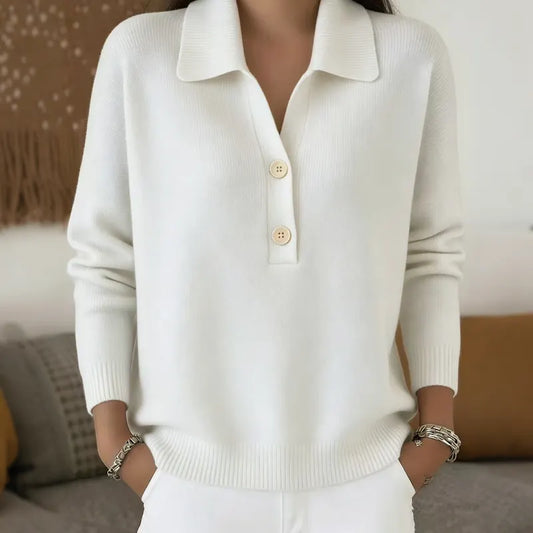 Belisara - Soft-Touch V-Neck Sweater