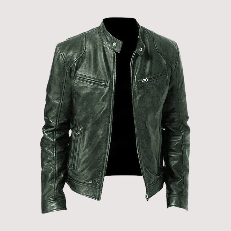 Tailored Genuine Leather Jacket