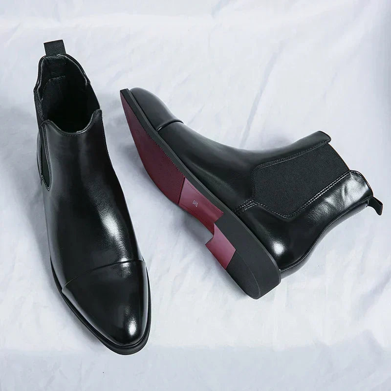 Full-Grain Leather Boots