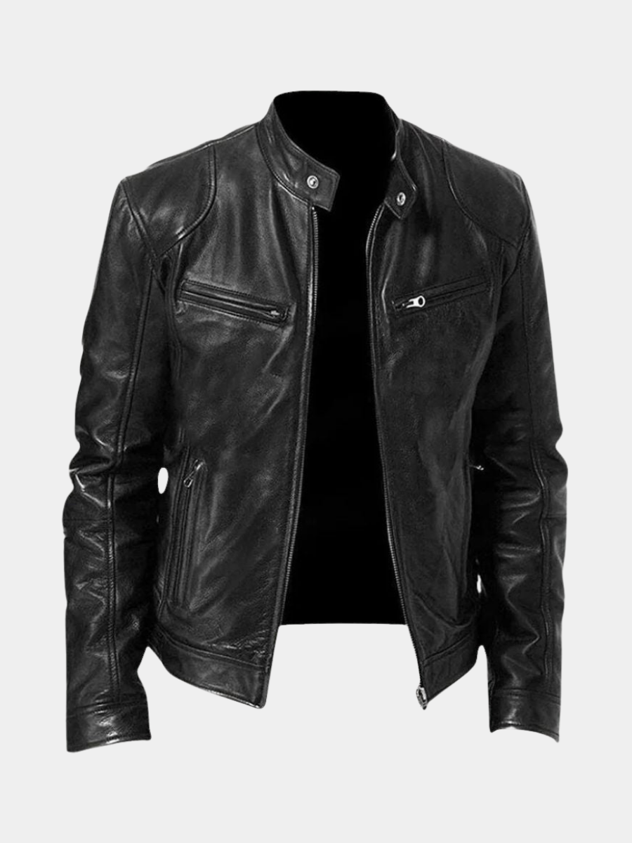 Tailored Genuine Leather Jacket