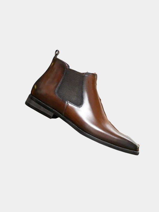 Refined Smooth Leather Boots
