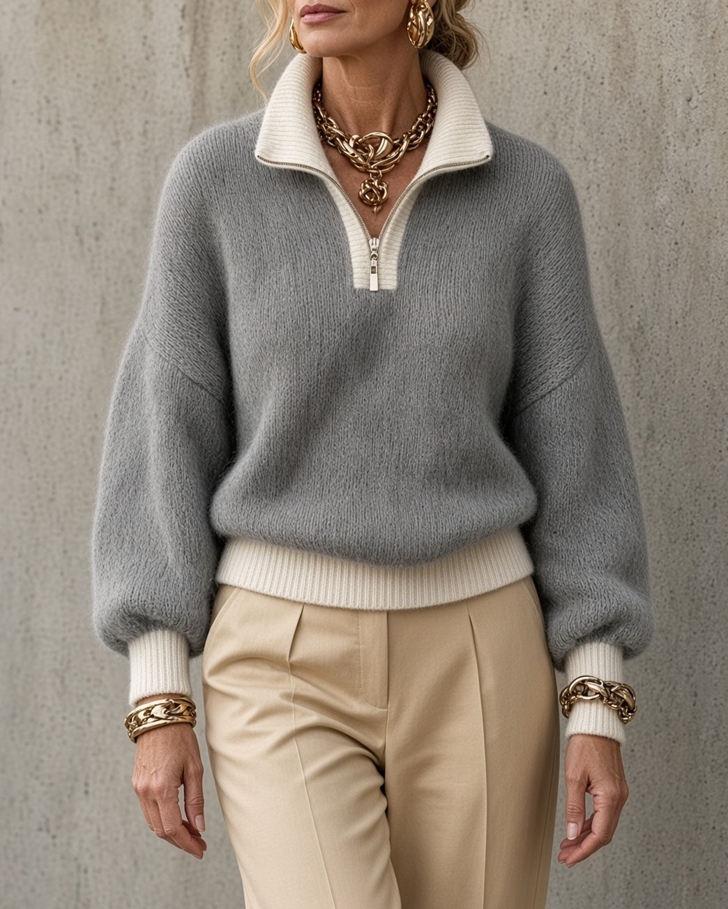 Monica Zip Sweater™