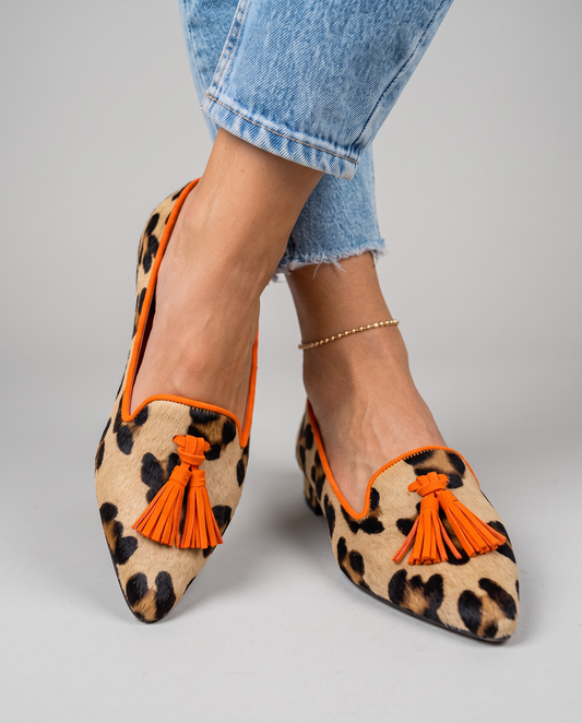 Livia | Pointed Toe Slip-On Flats